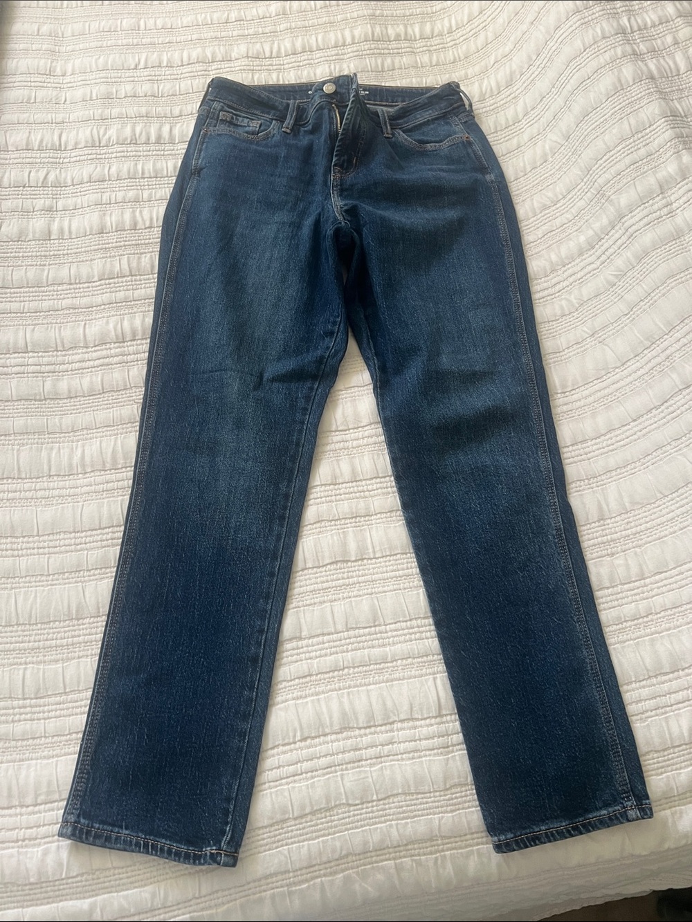 Old Navy Deep Indigo Straight Jeans